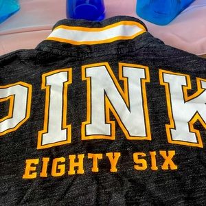 Victoria's Secret PINK 86 High Colar 1/4 Zipper Sweatshirt